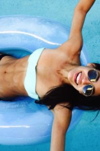 Allison Stokke bikini pool