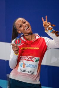 Ana Peleteiro medal European Championship