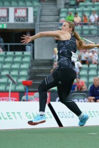 Christin Hussong javelin throw athlete