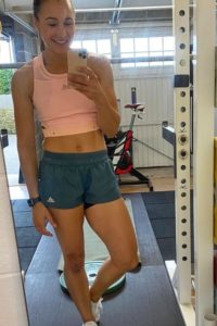 Jessica Ennis-Hill gym