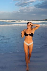 Nina Kennedy beach bikini