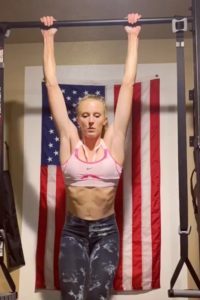 Sandi Morris gym workout