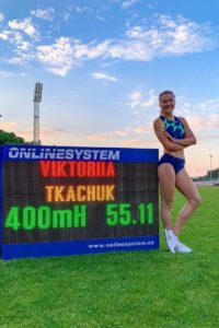 Viktoriya Tkachuk record