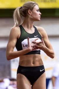 Yuliya Levchenko running